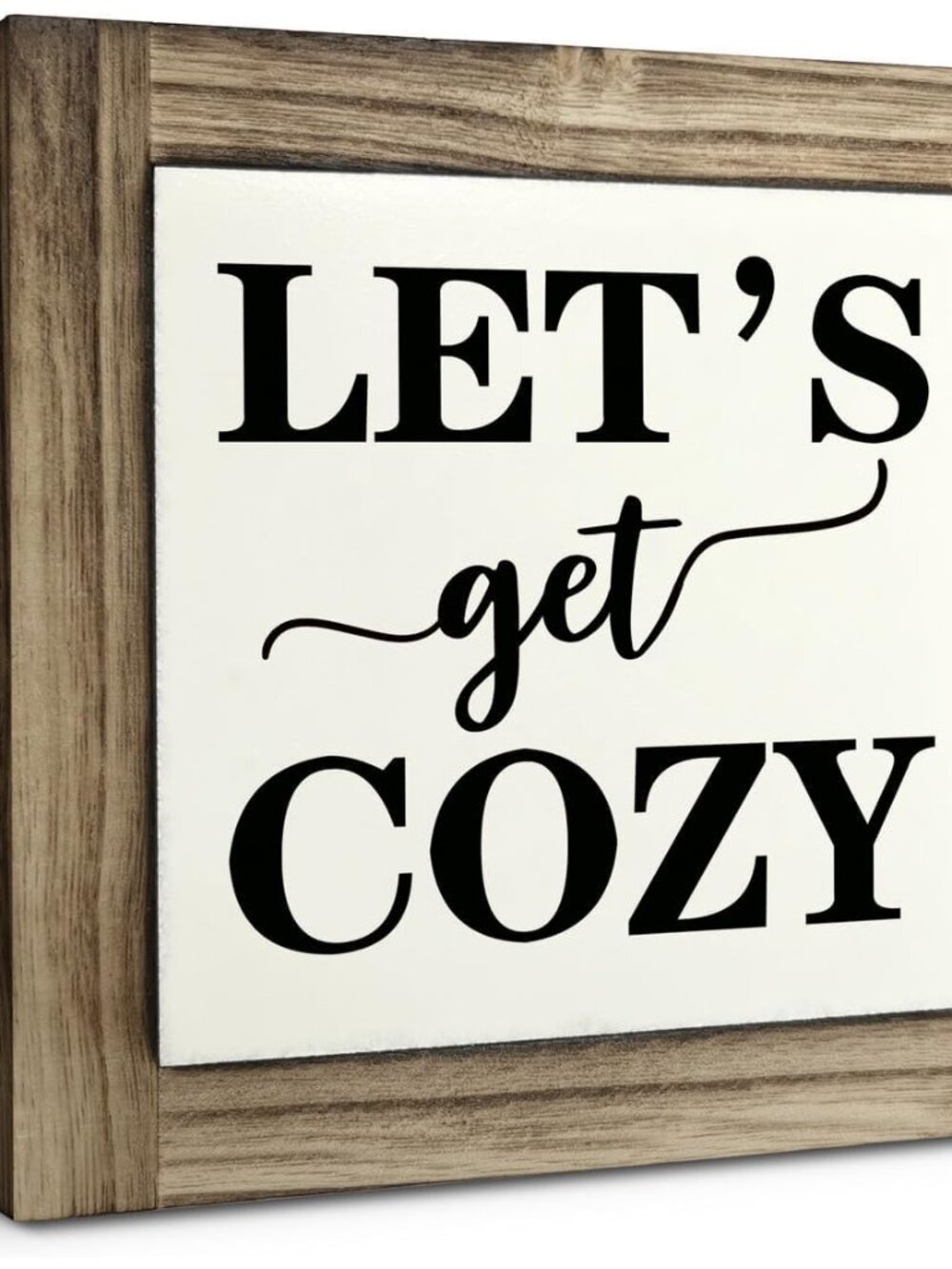 Inspirational Wood Signs, Box Wood Plaques Desk Décor, Farmhouse Home Decor Sign